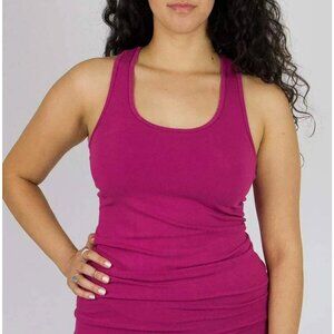 New Grace & Lace Fuchsia Easy Fit Perfect Fit Racerback Tank